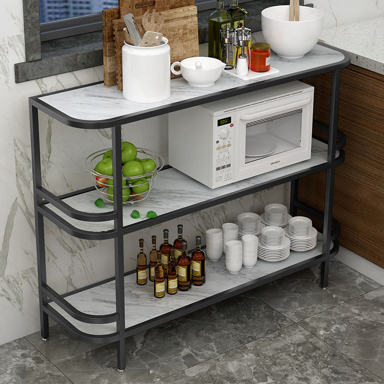 Tavolo da pranzo moderno semplice da cucina per cucina tavolo da preparazione stazionaria