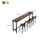Industriële bar-eettafel voor binnen, barkruktafel van metaal en hout