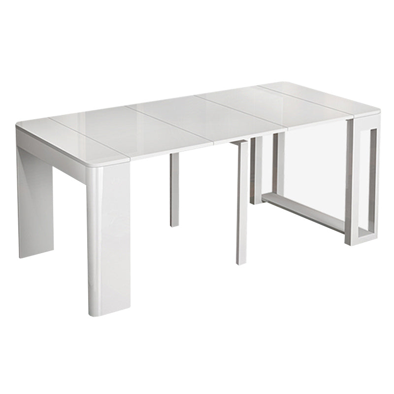 Modern Simple Dining Table Removable Dinner Table for Living Room White Without Chairs Clearhalo 'Dining Tables & Seating' 'Dining Tables' 'dining_table' 'furn' 'furn_dining_table' 'Furniture' 'Kitchen & Dining Furniture' 7227098