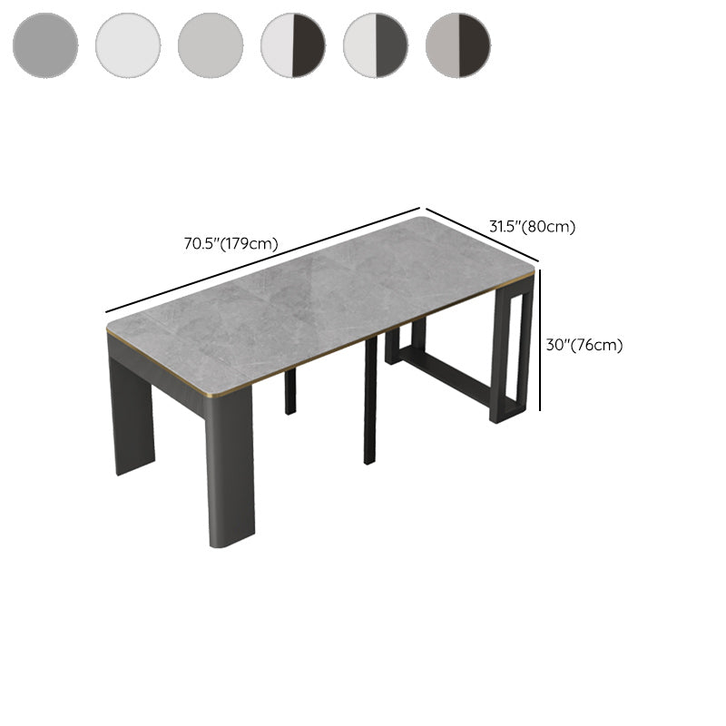 Modern Simple Dining Table Removable Dinner Table for Living Room Clearhalo 'Dining Tables & Seating' 'Dining Tables' 'dining_table' 'furn' 'furn_dining_table' 'Furniture' 'Kitchen & Dining Furniture' 7227110