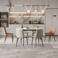 Modern Rectangle Dining Table for Home White Dinette Table with 4 Legs Clearhalo 'Dining Tables & Seating' 'Dining Tables' 'dining_table' 'furn' 'furn_dining_table' 'Furniture' 'Kitchen & Dining Furniture' 7227111