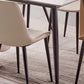 Modern Rectangle Dining Table for Home White Dinette Table with 4 Legs Clearhalo 'Dining Tables & Seating' 'Dining Tables' 'dining_table' 'furn' 'furn_dining_table' 'Furniture' 'Kitchen & Dining Furniture' 7227118