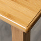 Modern Rectangle Dining Table for Home Brown Wood Dinette Table