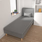 Skandinavischer armloser Akzentstuhl mit 3-Positionen-Liege-Chaiselounge-Couch