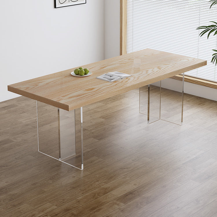 Moderne massive Holzmöbel 1/5 PCs Standardhöhe Esszimmertisch Set Set