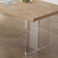 Modern massief houten meubels 1/5 pc's Standaardhoogte Dining Room Tafel Set