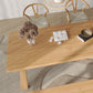 Fixed Modern Dinette Set 1/3 Pcs Solid Wood Furniture for Home