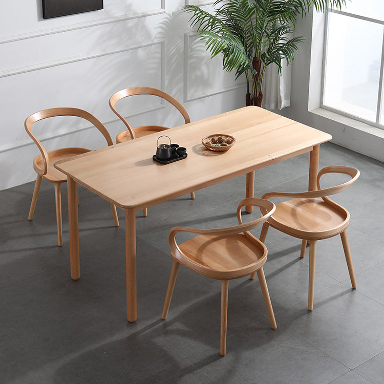 Sillas de comedor de madera sólida sillas de comedor de estilo diseñador para comedor