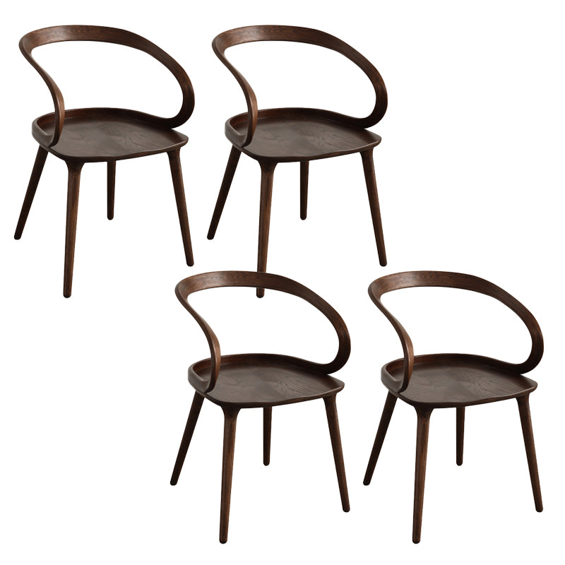 Sillas de comedor de madera sólida sillas de comedor de estilo diseñador para comedor