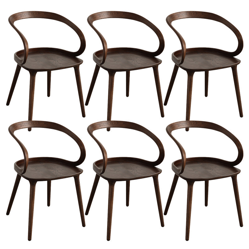 Sillas de comedor de madera sólida sillas de comedor de estilo diseñador para comedor
