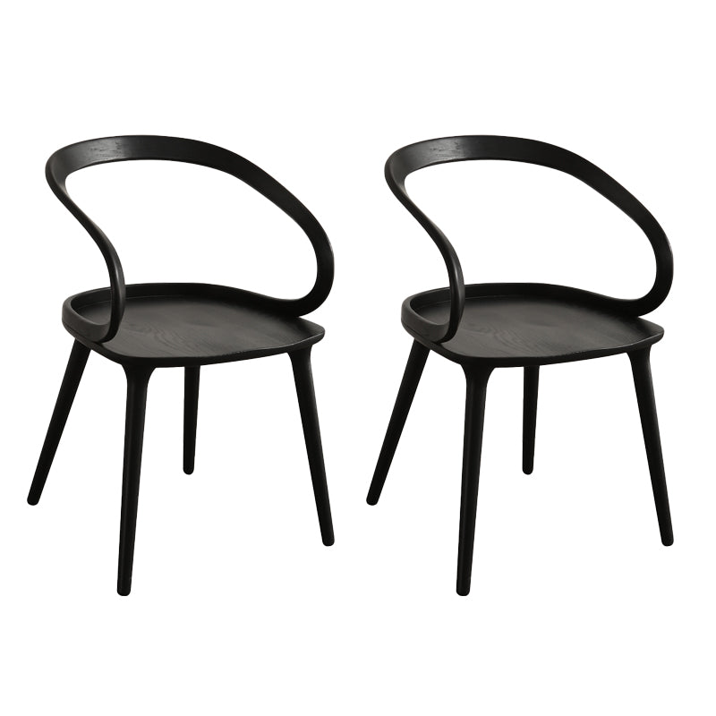 Sillas de comedor de madera sólida sillas de comedor de estilo diseñador para comedor