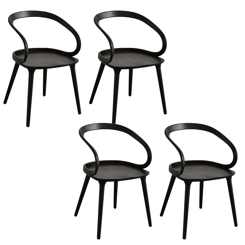 Sillas de comedor de madera sólida sillas de comedor de estilo diseñador para comedor