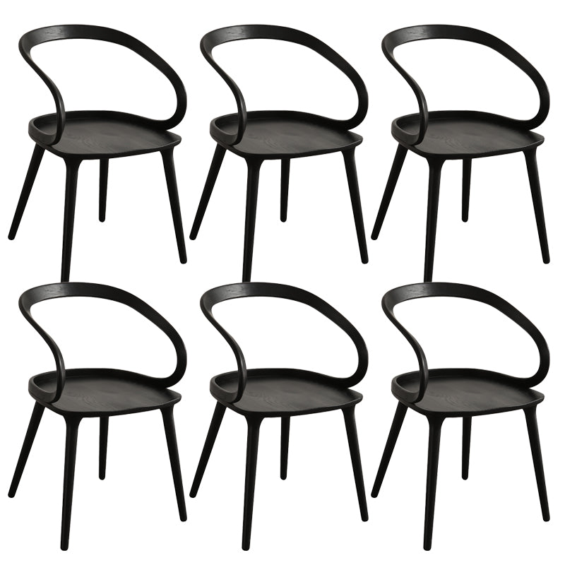 Sillas de comedor de madera sólida sillas de comedor de estilo diseñador para comedor
