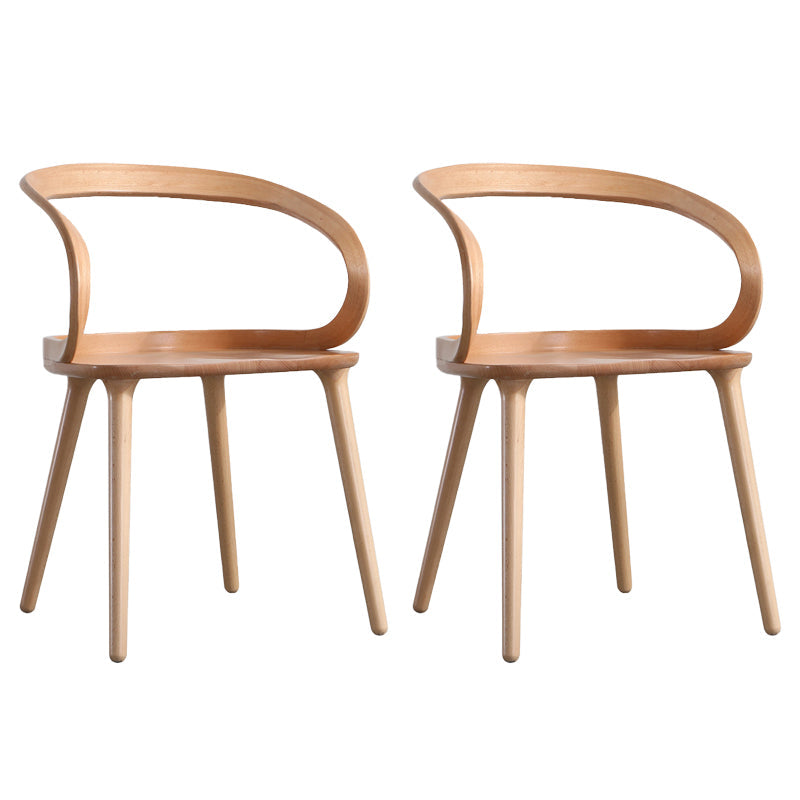 Sillas de comedor de madera sólida sillas de comedor de estilo diseñador para comedor