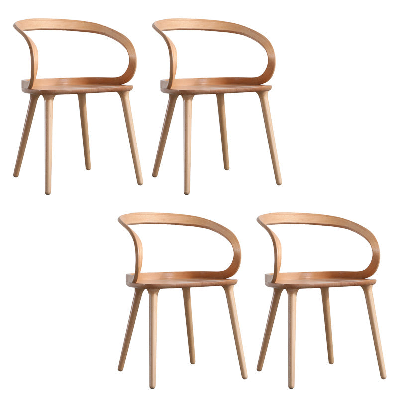 Sillas de comedor de madera sólida sillas de comedor de estilo diseñador para comedor