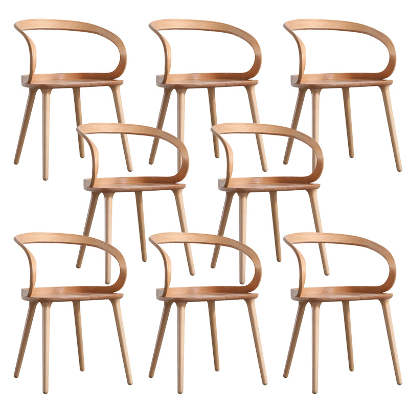 Sillas de comedor de madera sólida sillas de comedor de estilo diseñador para comedor
