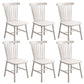 Contemporary Armless Dining Chair Home Solid Wood Dining Chair