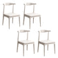 Contemporary Armless Dining Chair Home Solid Wood Dining Chair