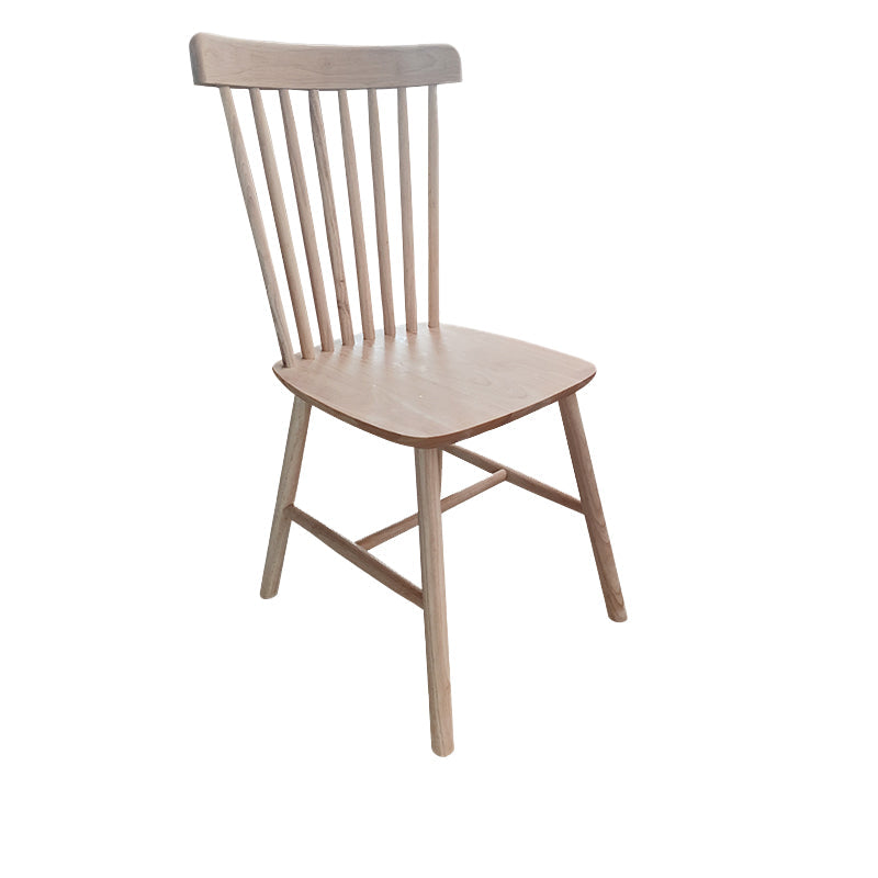 Contemporary Armless Dining Chair Home Solid Wood Dining Chair