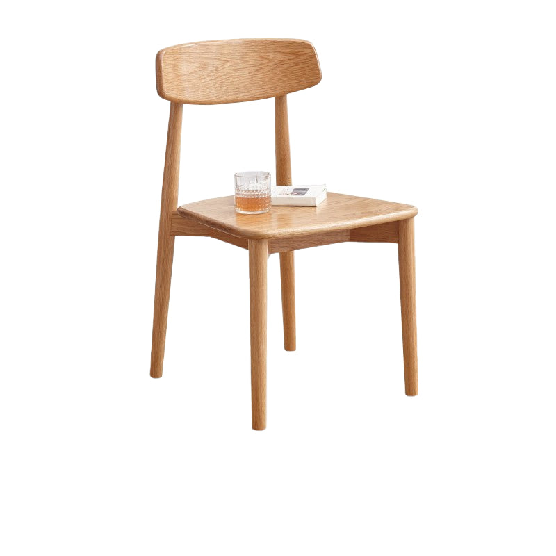 Esszimmer armloser Esstuhl Haus Holz offener Esstuhl