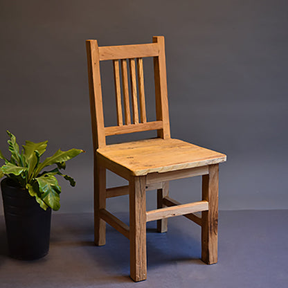 Dining Room Footrest Dining Chair Home Solid Wood Dining Chair Brown 1 Piece Clearhalo 'Dining Chairs' 'Dining Tables & Seating' 'dining_chair' 'furn' 'furn_dining_chair' 'Furniture' 'Kitchen & Dining Furniture' 7229978