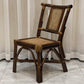 Contemporary Armless Wicker Chair Home Cane Back Dining Chair 1 Piece Clearhalo 'Dining Chairs' 'Dining Tables & Seating' 'dining_chair' 'furn' 'furn_dining_chair' 'Furniture' 'Kitchen & Dining Furniture' 7230040
