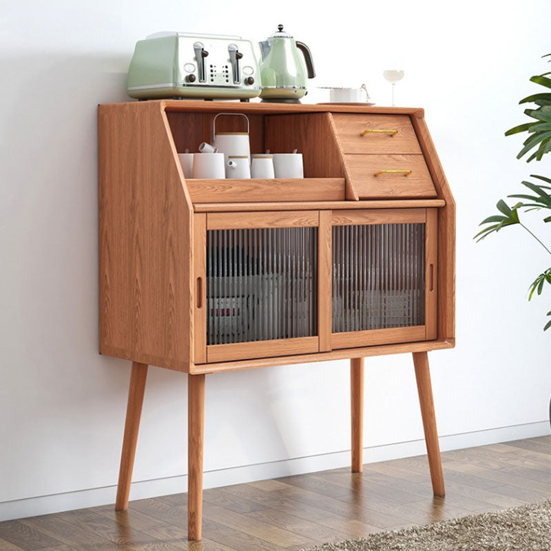 Stitboard a buffet in legno a buffet in stile moderno con cassetti, 31,5 "W