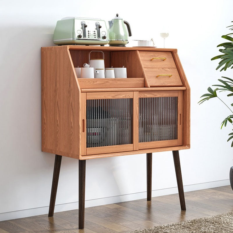 Stitboard a buffet in legno a buffet in stile moderno con cassetti, 31,5 "W