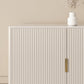Soggiorno 3 cassetti Sideboard White Glam Stile a buffet