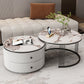 Slate Round Coffee Table Frame Nesting Coffee Table Set for Living Room Clearhalo 'Coffee & Accent Tables' 'Coffee Tables' 'coffee_tables' 'furn' 'furn_coffee_tables' 'Furniture' 'Living Room Furniture' 7230692