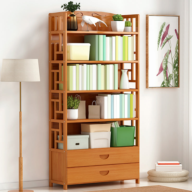 Contemporary 2 - Drawer Accent Chest, Rectangle Lacquered Chest in Natural Clearhalo 'Cabinets & Chests' 'cabinets_chests' 'furn' 'furn_cabinets_chests' 'Furniture' 'Living Room Furniture' 7230770