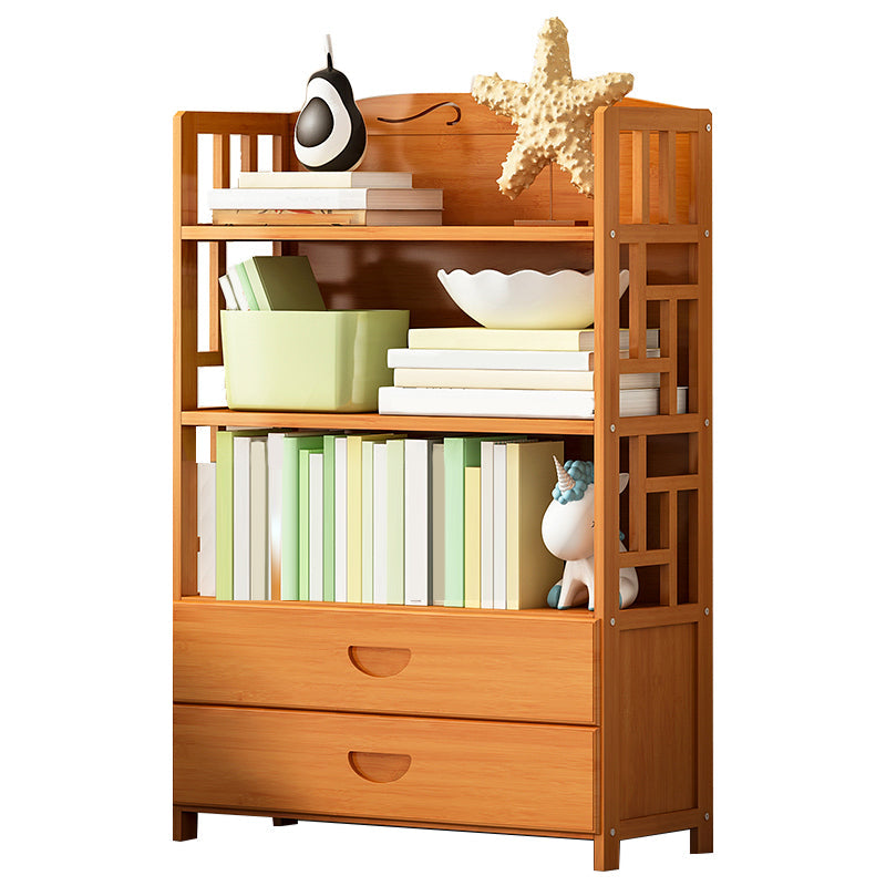 Contemporary 2 - Drawer Accent Chest, Rectangle Lacquered Chest in Natural 31.5"L x 11.8"W x 44.5"H Clearhalo 'Cabinets & Chests' 'cabinets_chests' 'furn' 'furn_cabinets_chests' 'Furniture' 'Living Room Furniture' 7230773