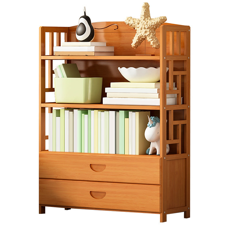 Contemporary 2 - Drawer Accent Chest, Rectangle Lacquered Chest in Natural 35"L x 12"W x 44"H Clearhalo 'Cabinets & Chests' 'cabinets_chests' 'furn' 'furn_cabinets_chests' 'Furniture' 'Living Room Furniture' 7230790