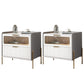 Comodino da letto contemporaneo del cabinetto del letto con cassetti