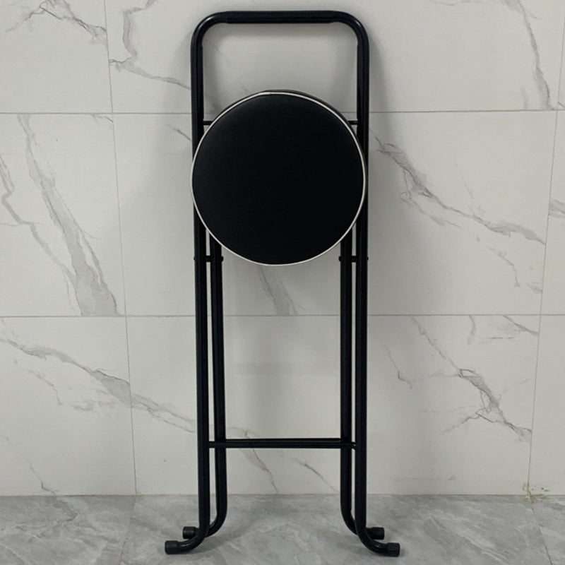 Contemporary Indoor Bar Stools Folding Counter Stool with Metal Legs Clearhalo 'Bar Furniture' 'Bar Stools' 'bar_stools' 'furn' 'furn_bar_stools' 'Furniture' 'Kitchen & Dining Furniture' 7231281