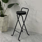 Contemporary Indoor Bar Stools Folding Counter Stool with Metal Legs Clearhalo 'Bar Furniture' 'Bar Stools' 'bar_stools' 'furn' 'furn_bar_stools' 'Furniture' 'Kitchen & Dining Furniture' 7231291