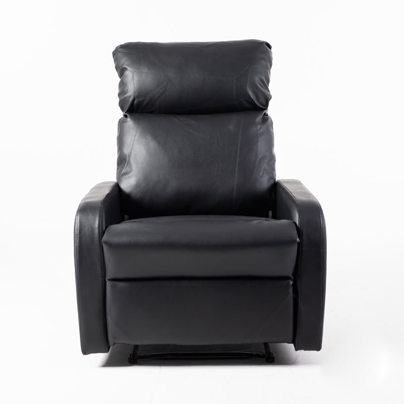 Handmatige handstand Standaard Recliner Solid Color Faux lederen recliner stoel