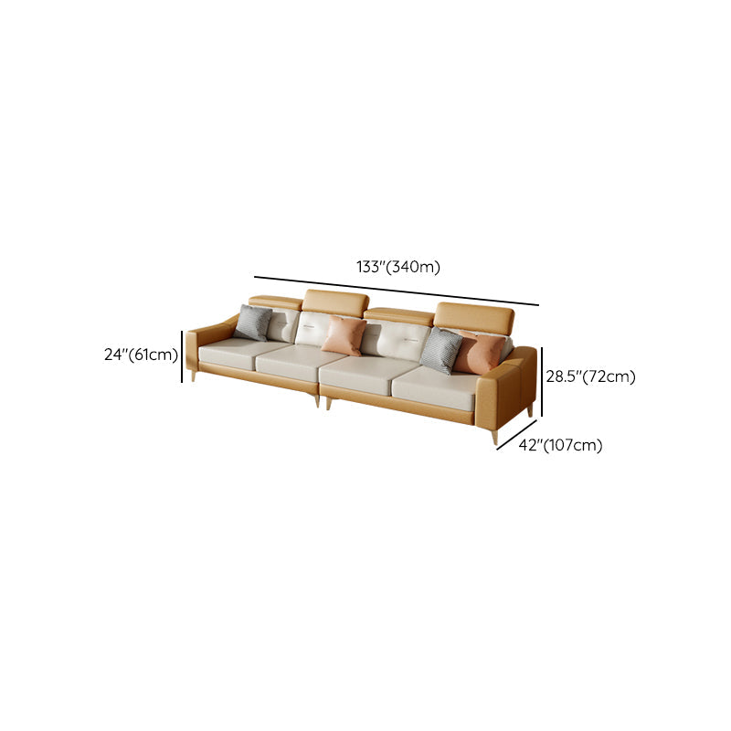 L-Shaped Reversible Sectional Sofas Water Resistant Sectionals Clearhalo 'furn' 'furn_sectionals' 'Furniture' 'Living Room Furniture' 'Sectionals' 7231635