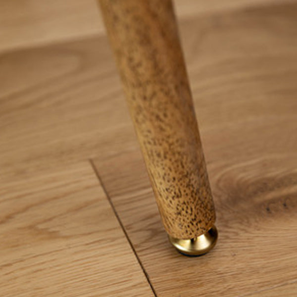 Desca vanità vanità per trucco in legno massiccio contemporaneo con specchio