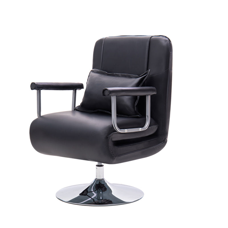Metal Frame Grew Standard Recliner 24,4 "sedia a polvere di colore solido largo