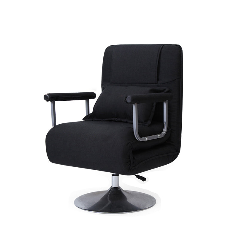 Metal Frame Grew Standard Recliner 24,4 "sedia a polvere di colore solido largo