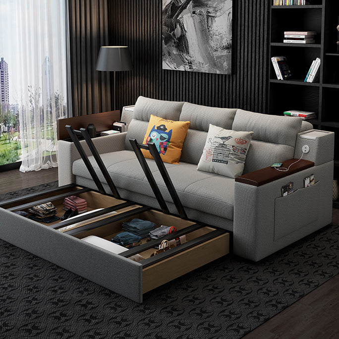 Sleton Duplice di Futon Contemporaneo Futon e materasso con spazio