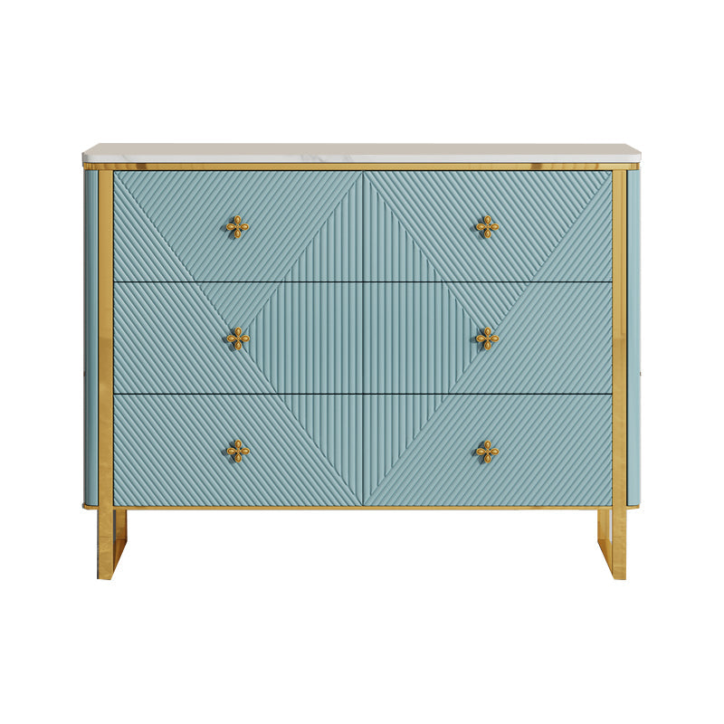 13.65-inch W Contemporary Storage Chest Dresser Stone Dresser 47"L x 14"W x 35"H Blue Clearhalo 'Bedroom Furniture' 'Dressers & Chests' 'dressers_chests' 'furn' 'furn_dressers_chests' 'Furniture' 7232588