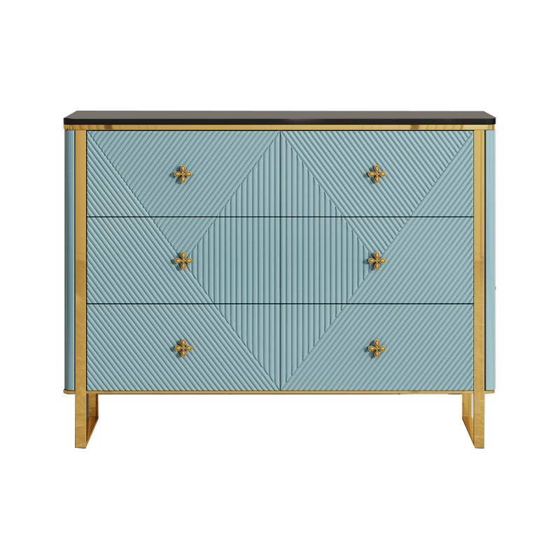 13.65-inch W Contemporary Storage Chest Dresser Stone Dresser 47"L x 14"W x 35"H Light Blue Clearhalo 'Bedroom Furniture' 'Dressers & Chests' 'dressers_chests' 'furn' 'furn_dressers_chests' 'Furniture' 7232590