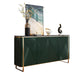 13.65-inch W Contemporary Storage Chest Dresser Stone Dresser 71"L x 16"W x 35"H Green Clearhalo 'Bedroom Furniture' 'Dressers & Chests' 'dressers_chests' 'furn' 'furn_dressers_chests' 'Furniture' 7232596