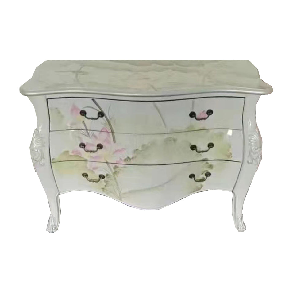 Traditional Storage Chest Solid Wood Dresser with 2/3 Drawers White Inner Clearhalo 'Bedroom Furniture' 'Dressers & Chests' 'dressers_chests' 'furn' 'furn_dressers_chests' 'Furniture' 7232604
