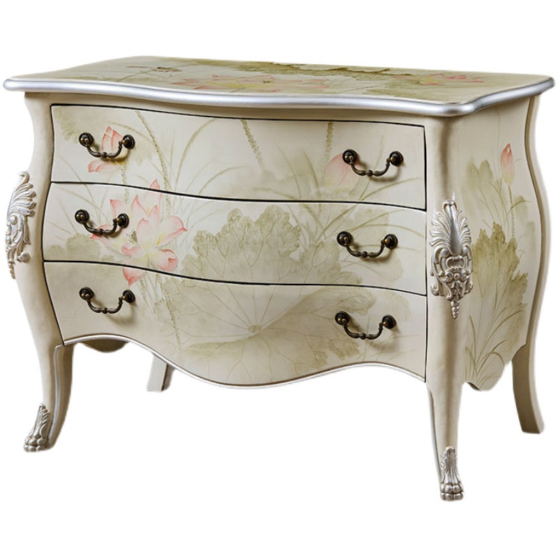 Traditional Storage Chest Solid Wood Dresser with 2/3 Drawers Clearhalo 'Bedroom Furniture' 'Dressers & Chests' 'dressers_chests' 'furn' 'furn_dressers_chests' 'Furniture' 7232611