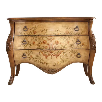 Traditional Storage Chest Solid Wood Dresser with 2/3 Drawers Yellow Clearhalo 'Bedroom Furniture' 'Dressers & Chests' 'dressers_chests' 'furn' 'furn_dressers_chests' 'Furniture' 7232612