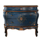 Traditional Storage Chest Solid Wood Dresser with 2/3 Drawers Blue Clearhalo 'Bedroom Furniture' 'Dressers & Chests' 'dressers_chests' 'furn' 'furn_dressers_chests' 'Furniture' 7232614