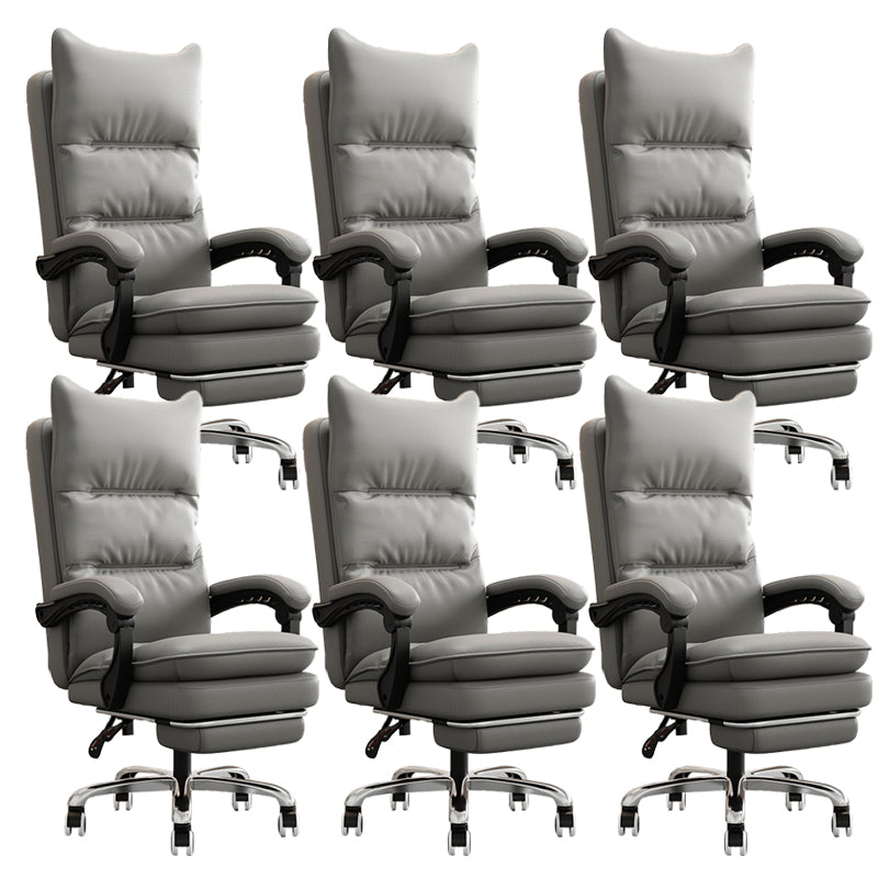 Silla de oficina de armas acolchada sin angustia silla de escritorio ergonómica con ruedas